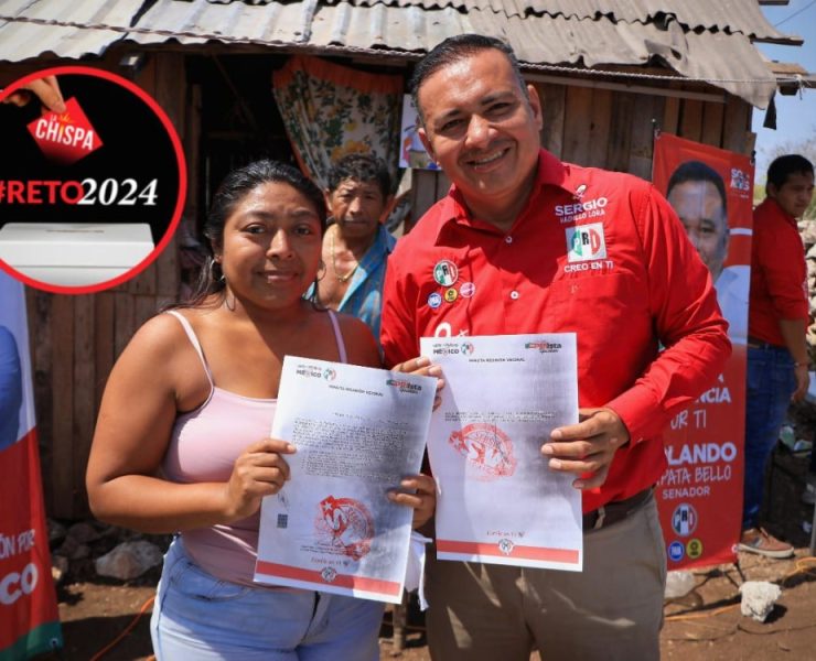 El candidato de la coalición Fuerza y Corazón por México a la diputación federal por el distrito tres, invirtió el día para saludar y entregar un detalle a las madres del sur de Mérida