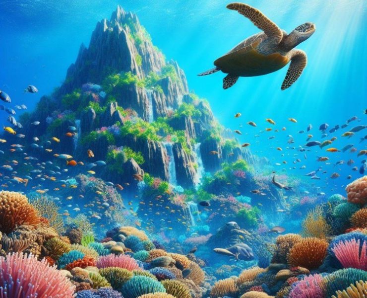 Encuentran una nueva montaña submarina