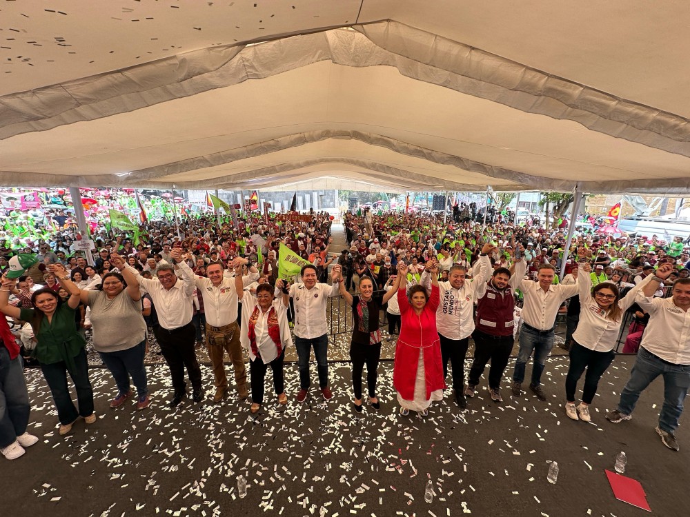 "Abarroteremos las urnas", Sheinbaum