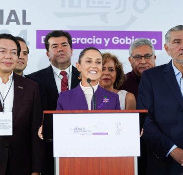 Mario Delgado celebra el desempeño de Claudia Sheinbaum en el último debate presidencia