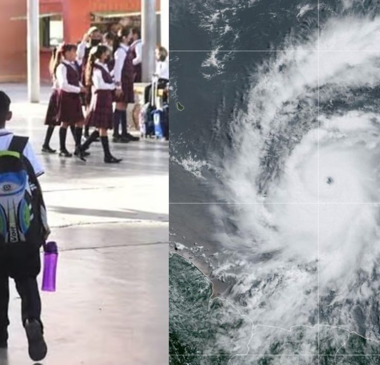 Por huracán Beryl, suspenden clases presenciales en estos estados