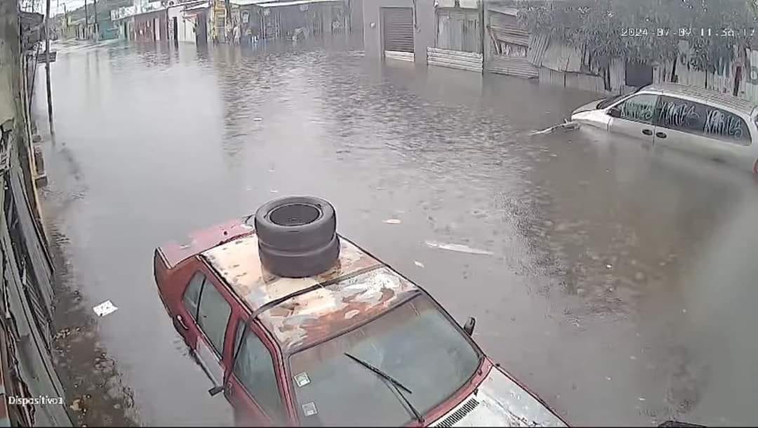 Inundaciones en Veracruz por fuertes lluvias