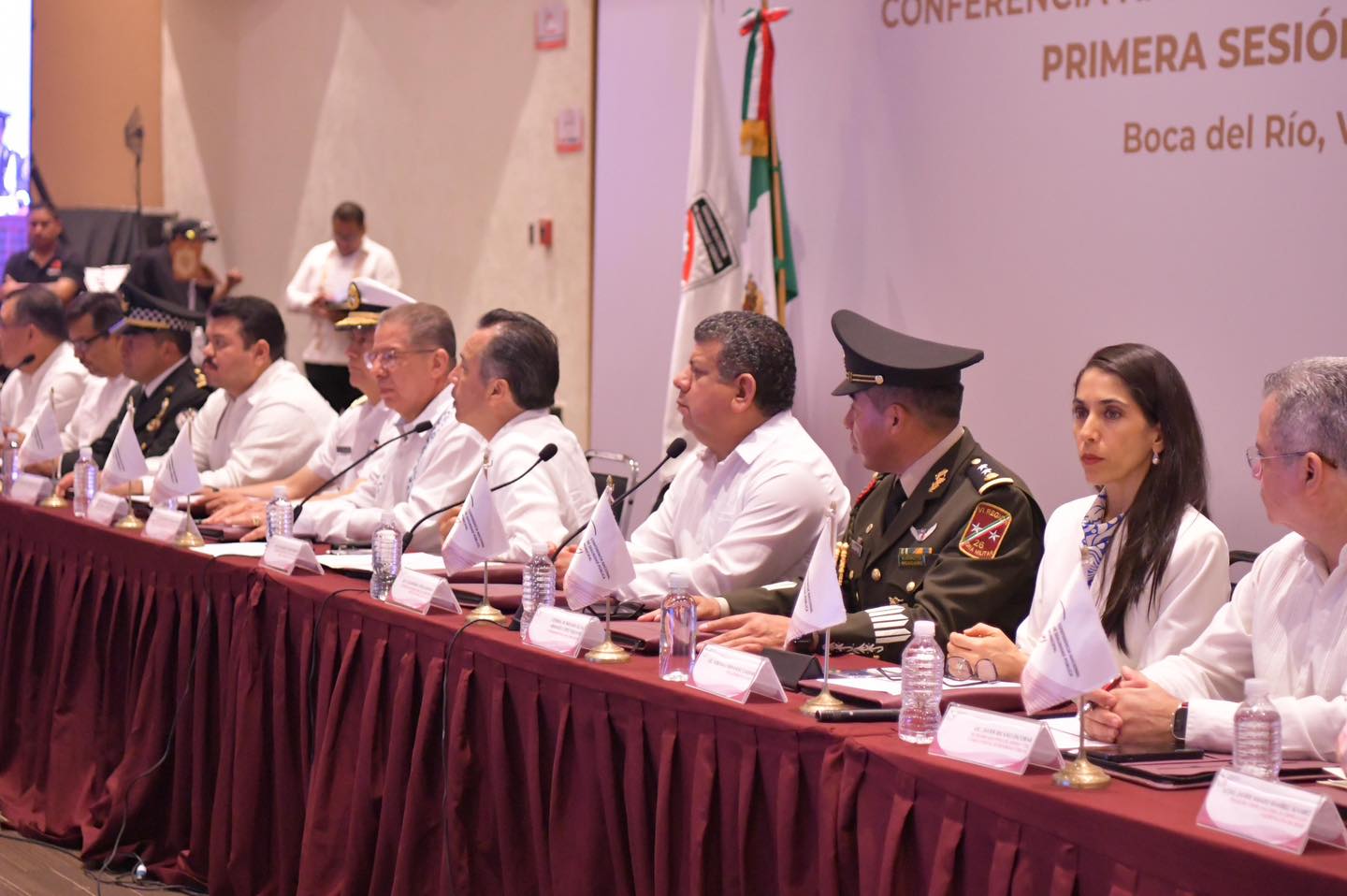 El evento fue presidido por el Gobernador del Estado, Cuitláhuac García Jiménez