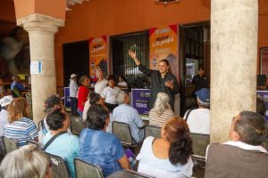 La Presidenta Municipal Cecilia Patrón Laviada destaca los logros de una Buena Participación en el Pago del Predial, reflejo del compromiso ciudadano con el crecimiento de Mérida.