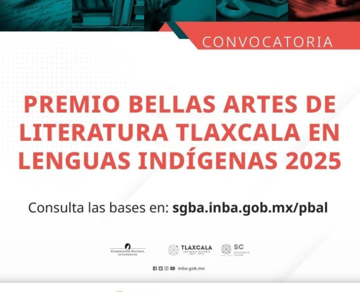 Fomento a la literatura en lenguas indígenas: Tlaxcala lanza el Premio Bellas Artes de Literatura 2025