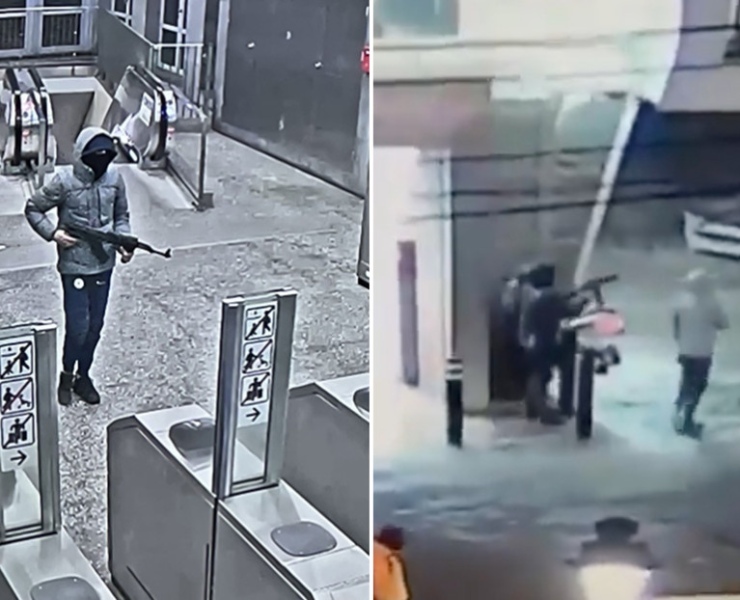 Tiroteo al azar en metro de Bruselas