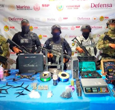 Explosivos en Veracruz