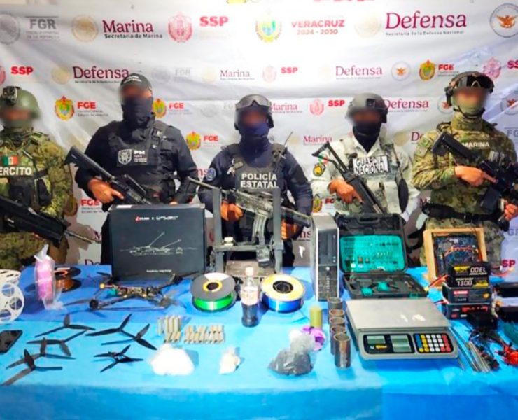 Explosivos en Veracruz